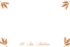 Cadre photobooth personnalisé