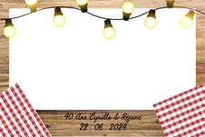 Cadre photobooth personnalisé