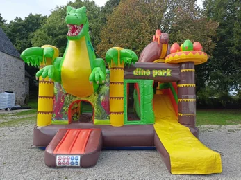 Structure gonflable Dino Park — JUBIN Location