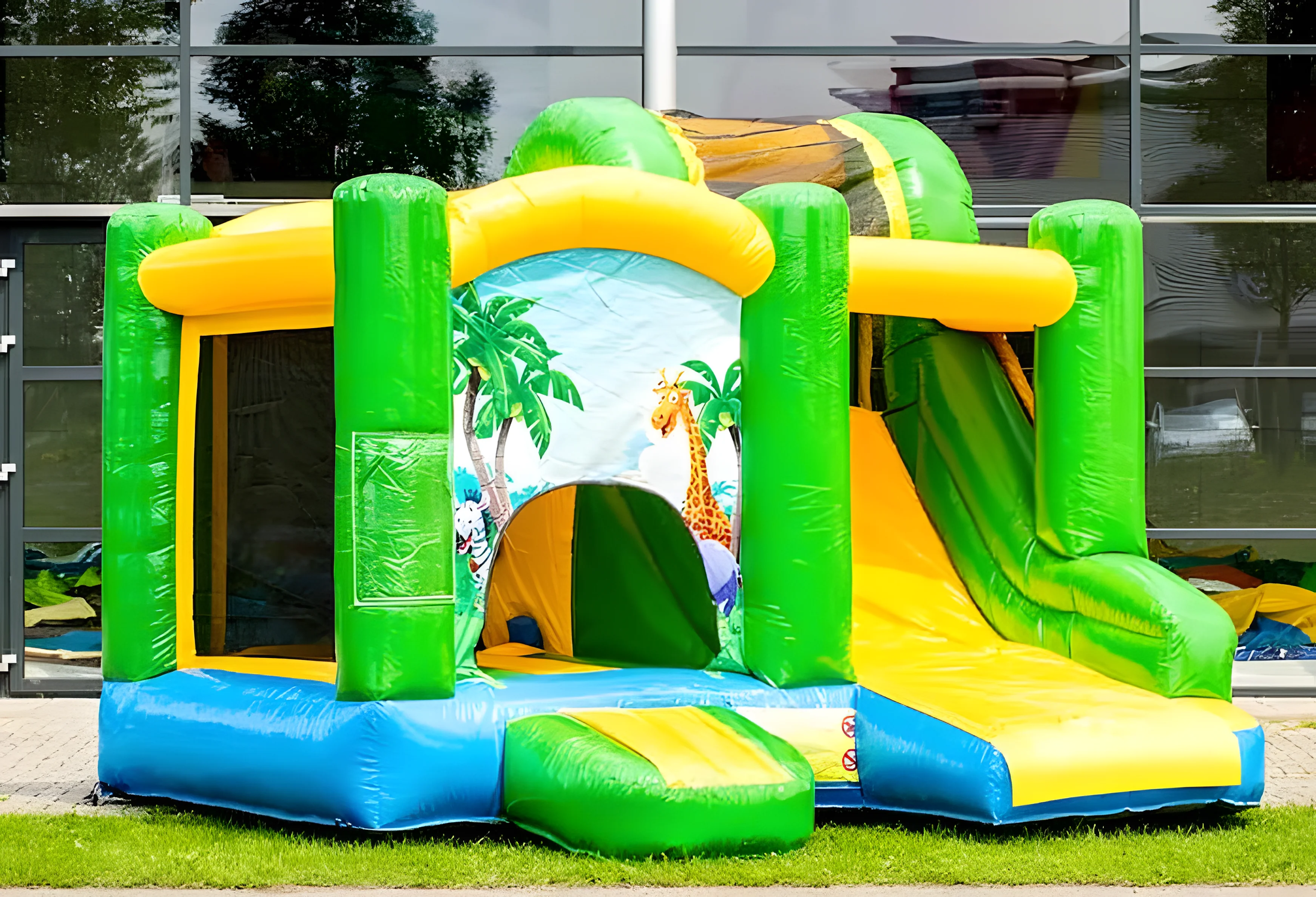Mini Jungle gonflable — JUBIN Location
